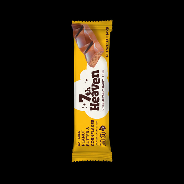 7th Heaven Peanut Butter & Cornflakes Oat Milk Chocolate 45g