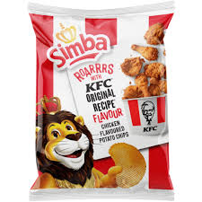 Simba Large Potato Chips KFC 120g