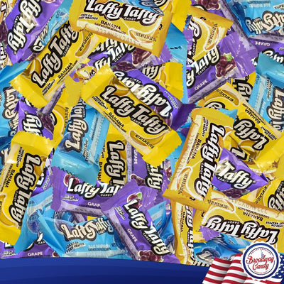 Laffy Taffy Individually Wrapped 3-Flavour Mix 900g (Approx. 90 Pieces) by Broadway Candy