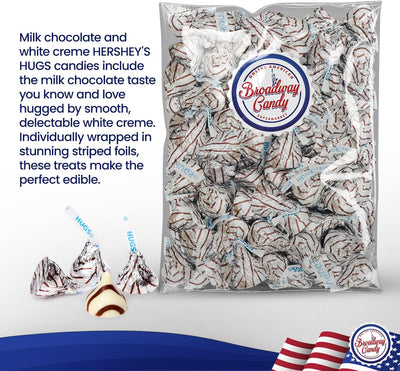 Hershey's Hershey Kisses Hugs 1kg Bag