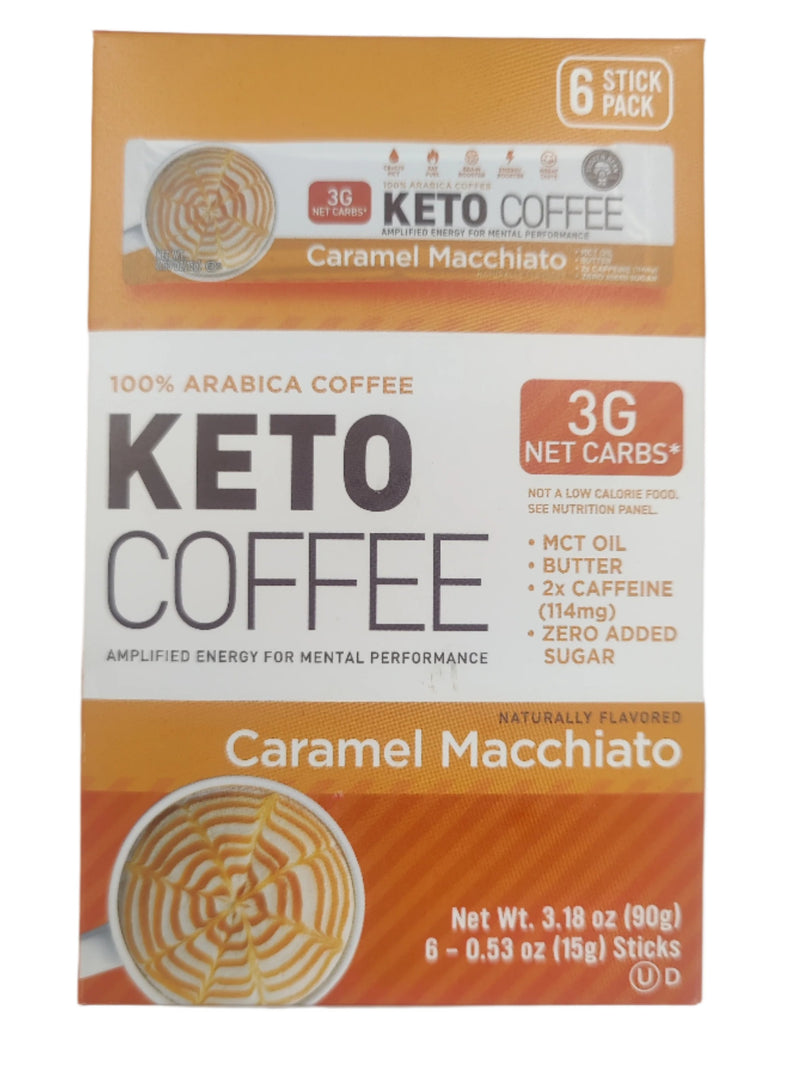 The Frozen Bean ICB Keto Caramel Macchiato (6ct) 90g (3.18oz)