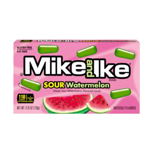 Mike & Ike Sour Watermelon 120g (4.25oz)