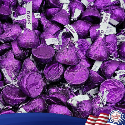 BULK Hershey Kisses Dark 1kg Bag