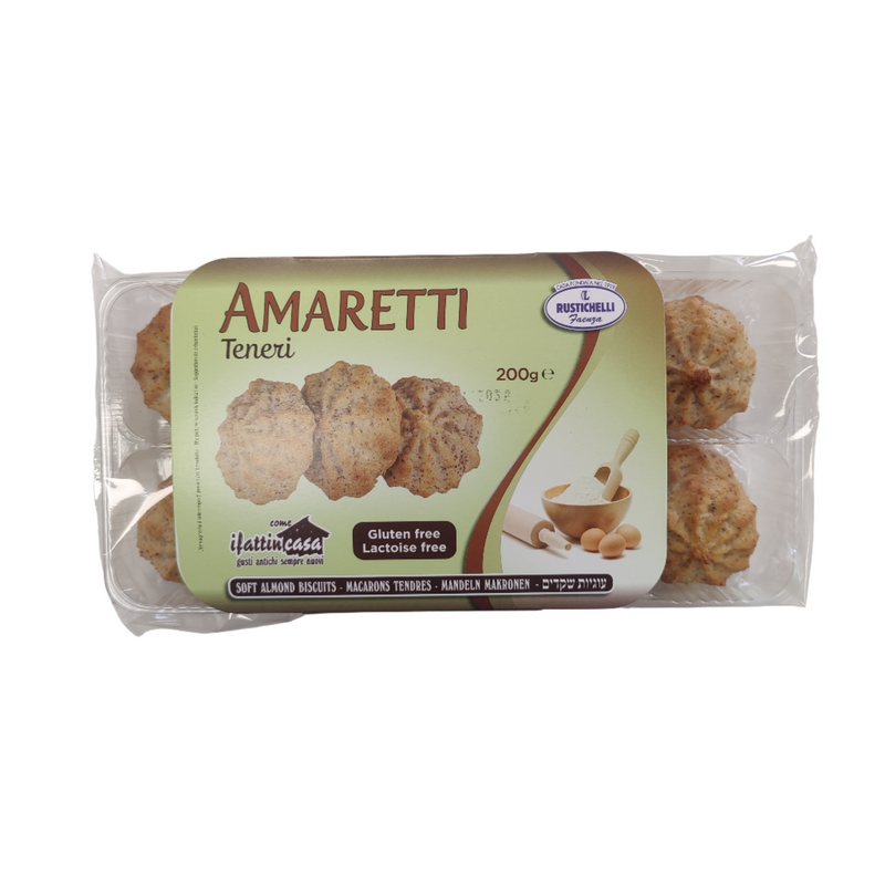 Rustichelli Gluten-Free Soft Almond Biscuits 200g