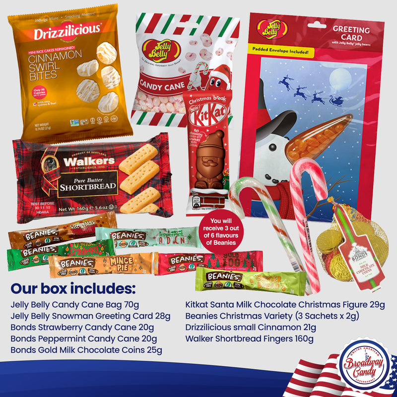 Christmas Assortment Box | Holiday Delights: 11-Piece Festive Selection by Broadway Candy