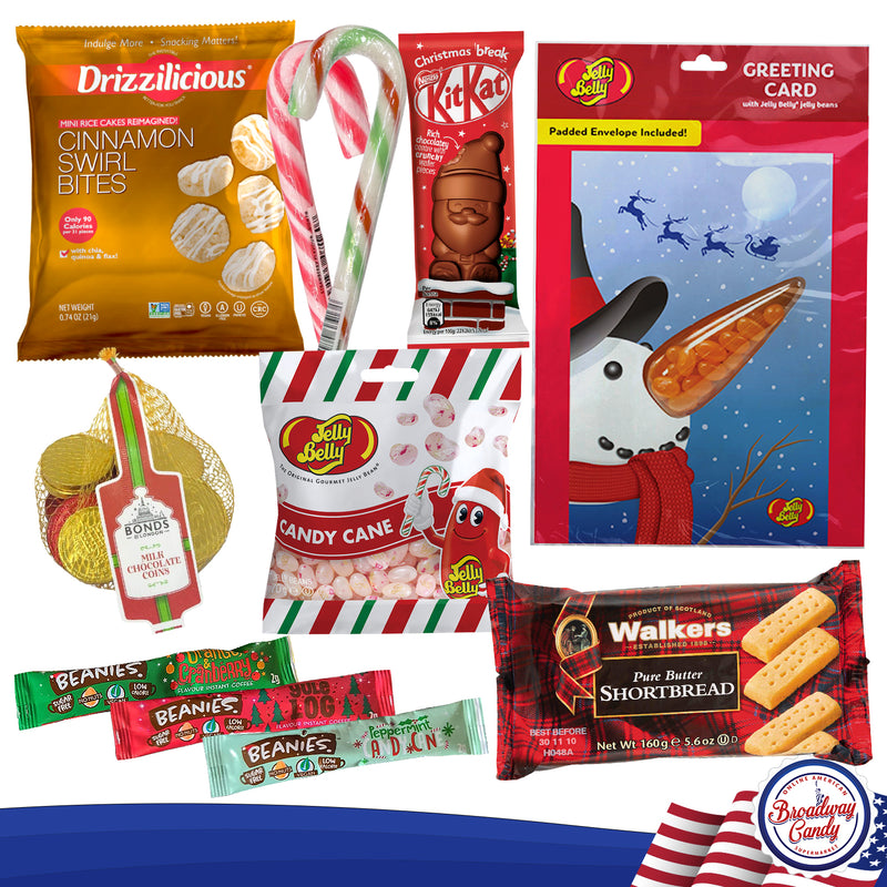 Christmas Assortment Box | Holiday Delights: 11-Piece Festive Selection by Broadway Candy