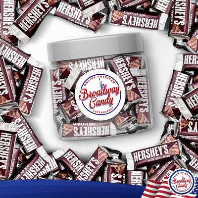 Hershey's Milk Chocolate Snack Size Jar 350g (Approximately 25 Pieces)