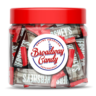 Hershey's Special Dark Chocolate Snack Size Jar, 350g (Approximately 25 Pieces)