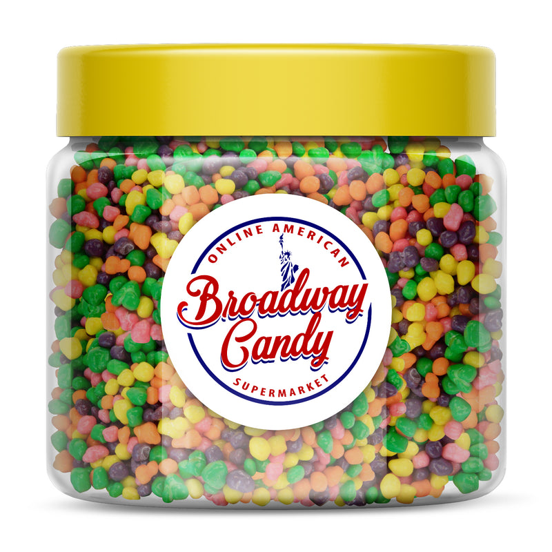 Nerds Rainbow Bulk 800g Festive Assorted Jar by Broadway Candy