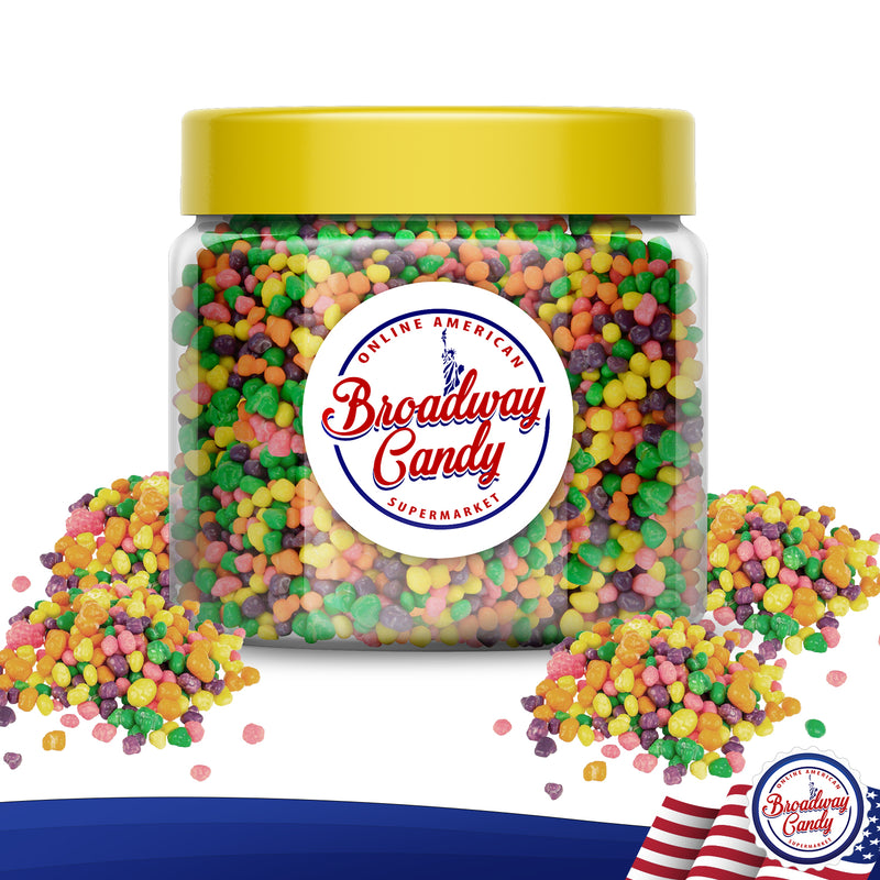 Nerds Rainbow Bulk 800g Festive Assorted Jar by Broadway Candy