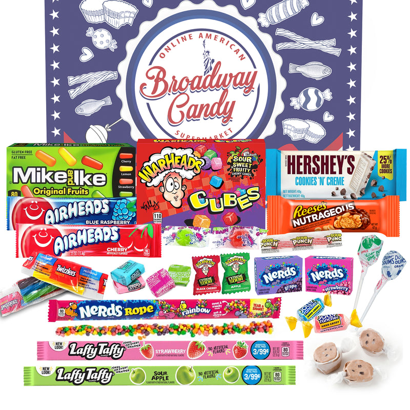 American Candy Gift Box | Sweet & Chocolate Hamper by Broadway Candy