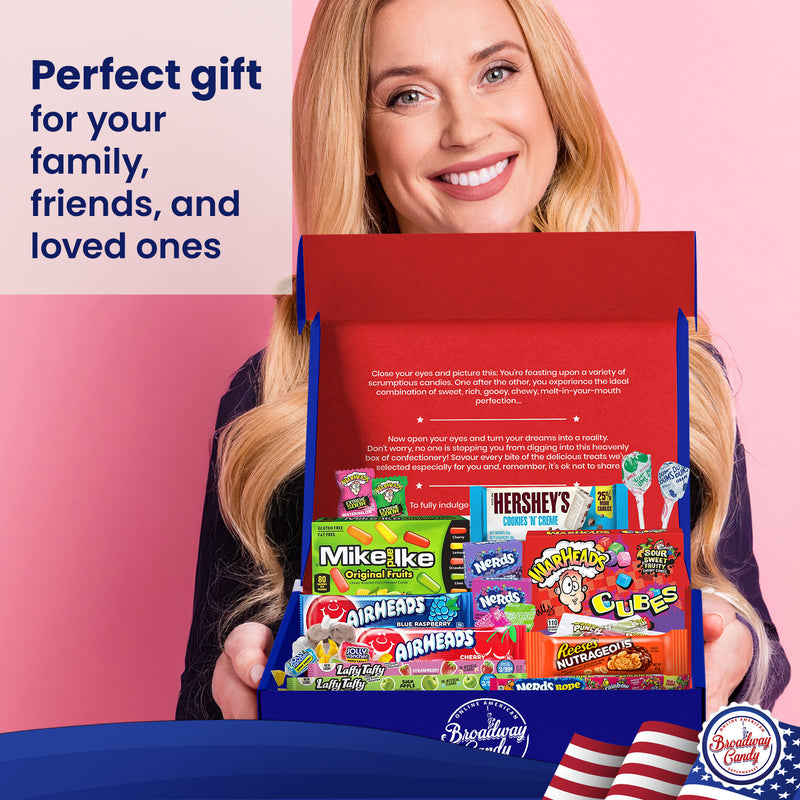 American Candy Gift Box | Sweet & Chocolate Hamper by Broadway Candy