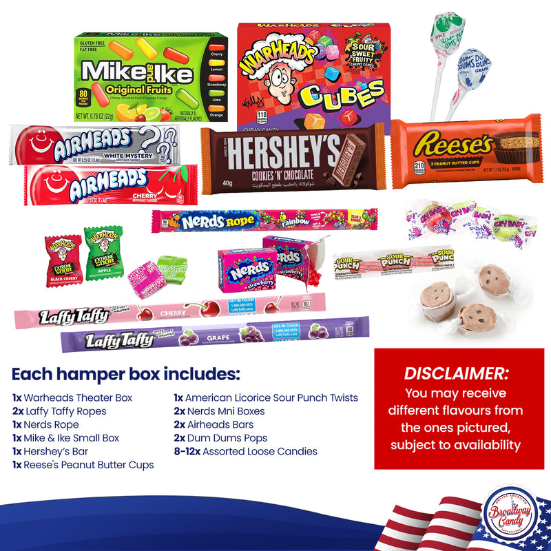 American Candy Gift Box | Sweet & Chocolate Hamper by Broadway Candy