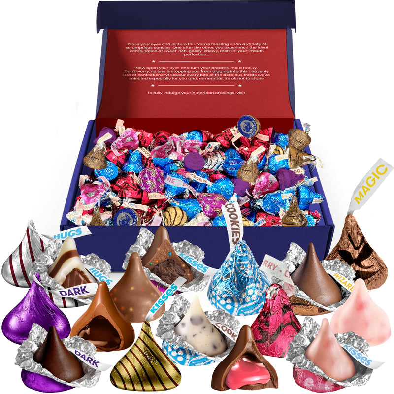 Blissful Kisses by Broadway Candy | 900g Assortment of Hershey&