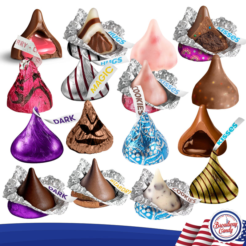 Blissful Kisses by Broadway Candy | 900g Assortment of Hershey&