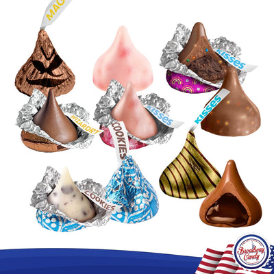 Blissful Kisses by Broadway Candy | 900g Assortment of Hershey's Kisses