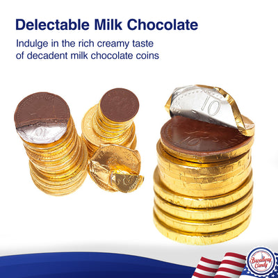 Broadway Candy Milk Chocolate Gold Coins 1kg