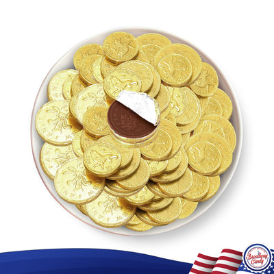 Broadway Candy Milk Chocolate Gold Coins 1kg