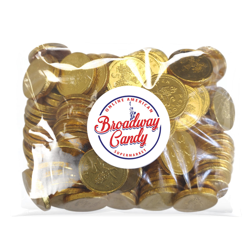 Broadway Candy Milk Chocolate Gold Coins 1kg