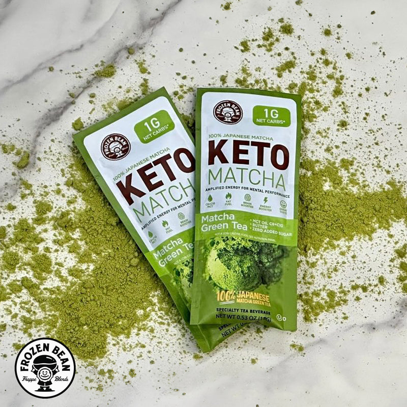 The Frozen Bean Tea Keto Matcha (20ct) 300g (10.6oz)