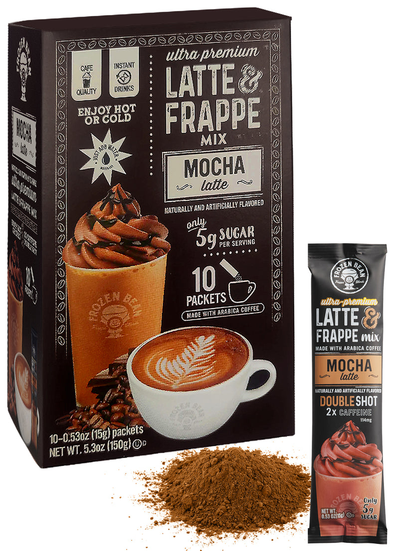 The Frozen Bean ICB Lite Mocha Latte (10ct) 150g (5.3oz)