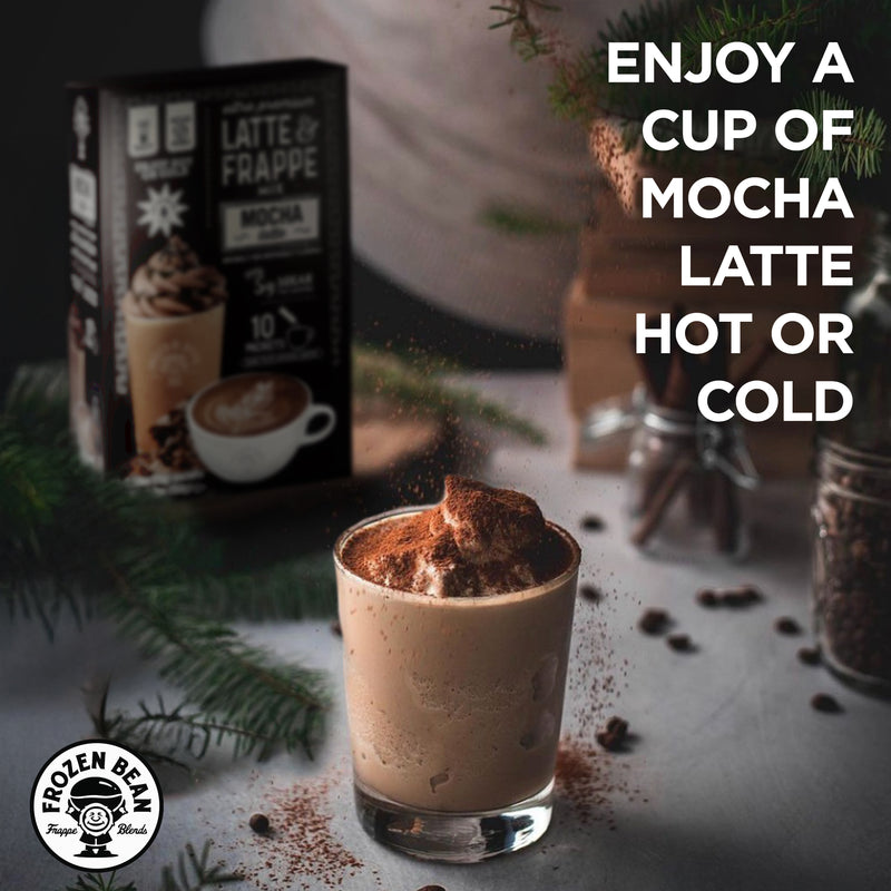 The Frozen Bean ICB Lite Mocha Latte (10ct) 150g (5.3oz)