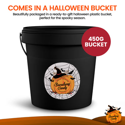 Sweets Bucket 450g by Broadway Candy | Filled to the Brim with Candy | Assorted Sweets & Chocolates