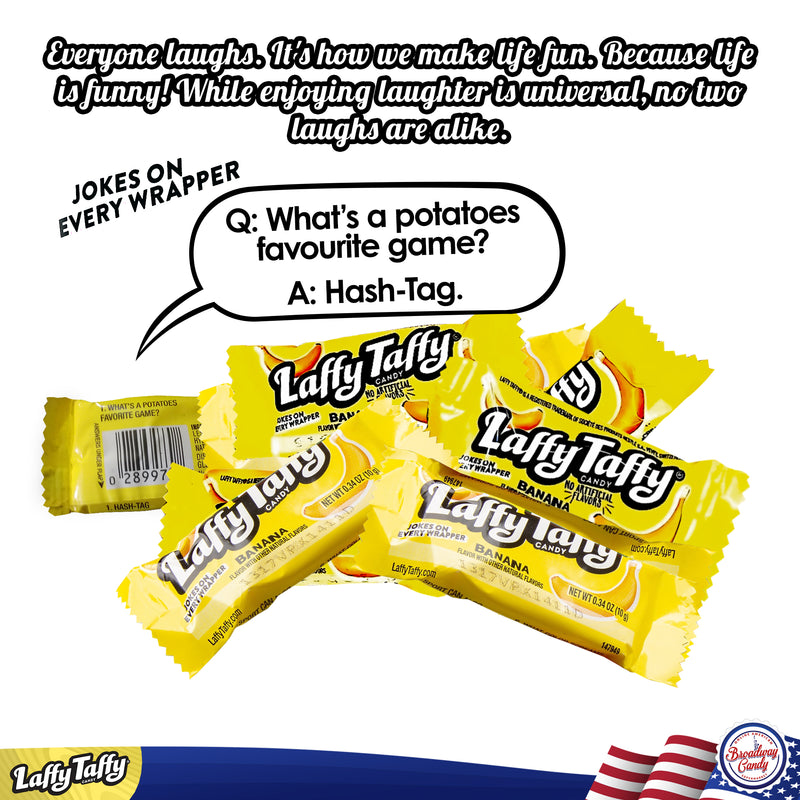 BULK Laffy Taffy Banana 1kg