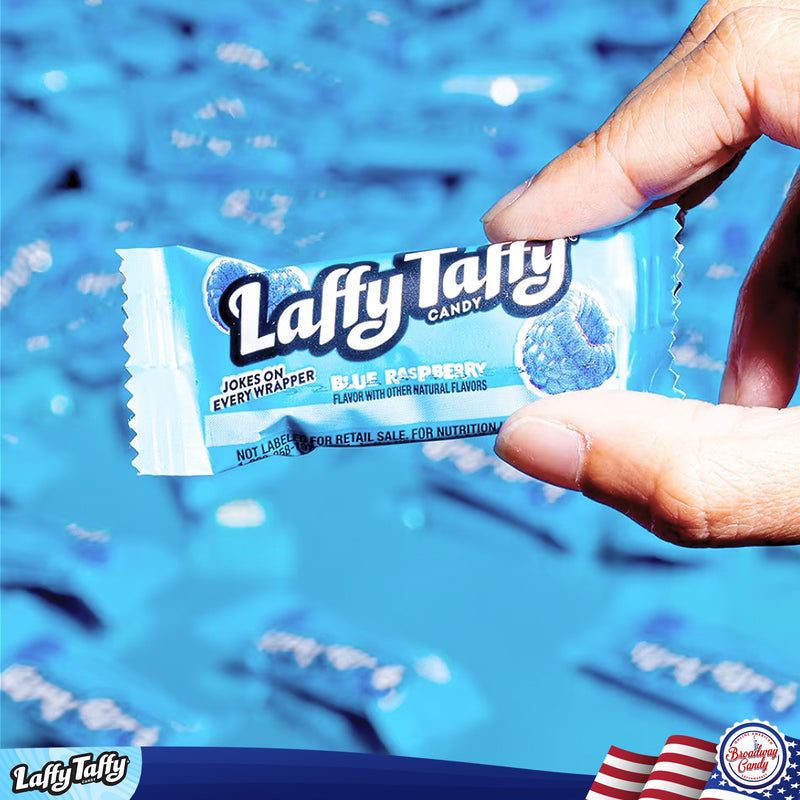 BULK Laffy Taffy Wild Blue Raspberry 1kg