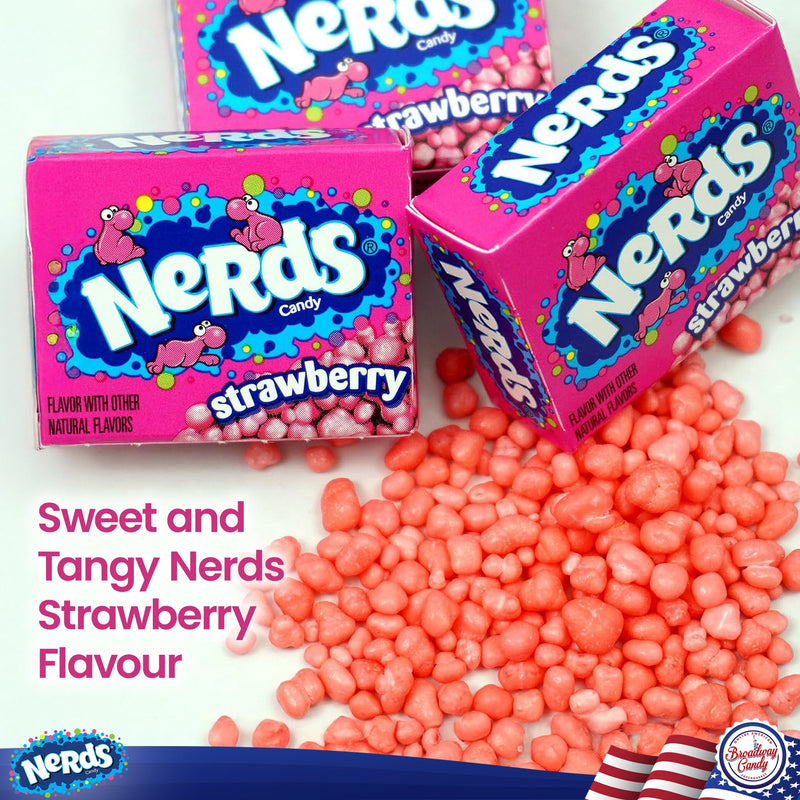 BULK Nerds Strawberry Treat Size Boxes 1kg