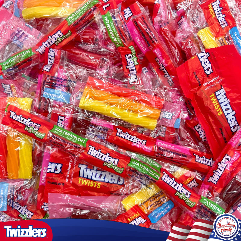 BULK Twizzlers Assorted Flavours 1Kg