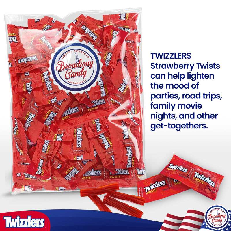 BULK Twizzlers Strawberry Twists 1Kg