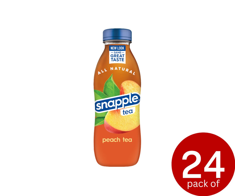 Snapple Iced Tea - Peach 473ml **Expires 26/03/2025**