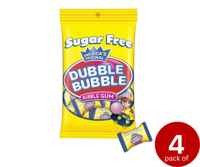 Dubble Bubble Peg Bag Sugar Free 92g (3.25oz) NK