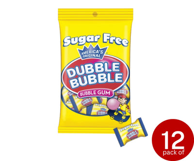 Dubble Bubble Peg Bag Sugar Free 92g (3.25oz) NK