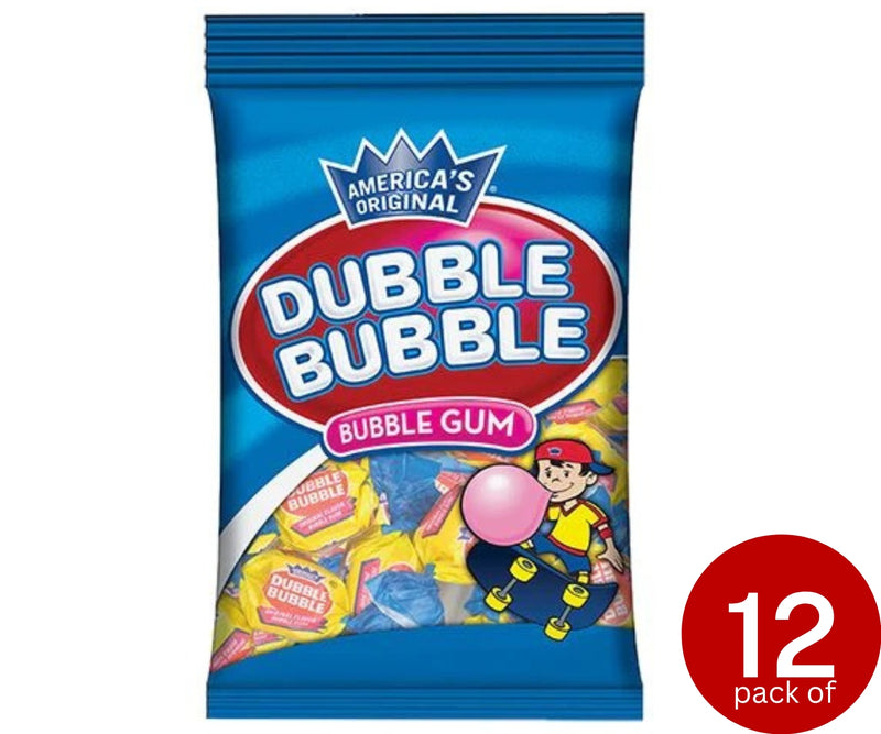 Dubble Bubble Bubble Gum Original Twists Peg Bag 127g (4.5oz)