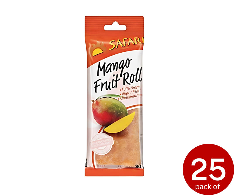 Safari Fruit Roll Mango 300g