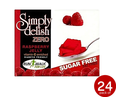 Simply Delish - Sugar-Free Jelly Dessert, Raspberry Flavour, 8g