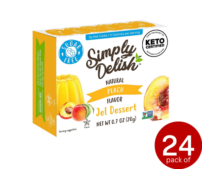 Simply Delish Desserts Natural Peach 20g