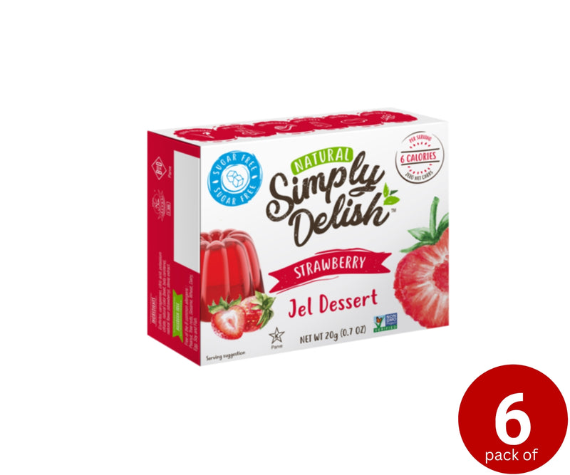 Simply Delish Desserts Natural Strawberry 20g