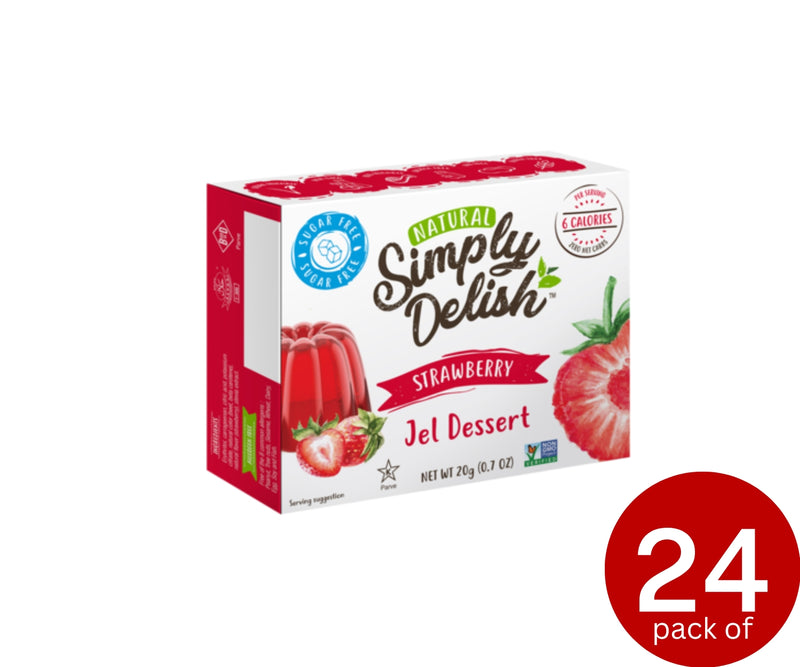 Simply Delish Desserts Natural Strawberry 20g