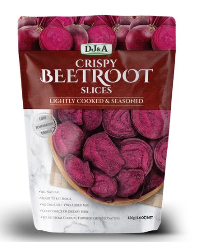 DJ & A Crispy Beetroot Slices 130g