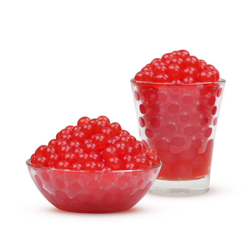 Bubble Blends - Cherry Popping Boba Fruit Juice Filled Pearls 1kg