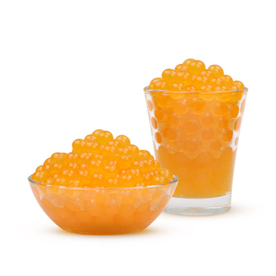 Bubble Blends - Passion Fruit Popping Boba Fruit Juice Filled Pearls 1kg