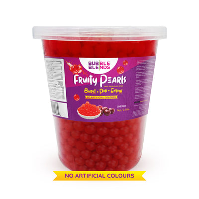 Bubble Blends - Cherry Popping Boba Fruit Juice Filled Pearls 1kg