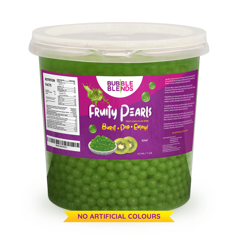 Bubble Blends - Kiwi Popping Boba Fruit Juice Filled Pearls 3.2kg