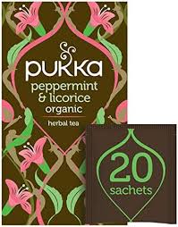 Pukka Pack of 4 x 30g Peppermint & Licorice