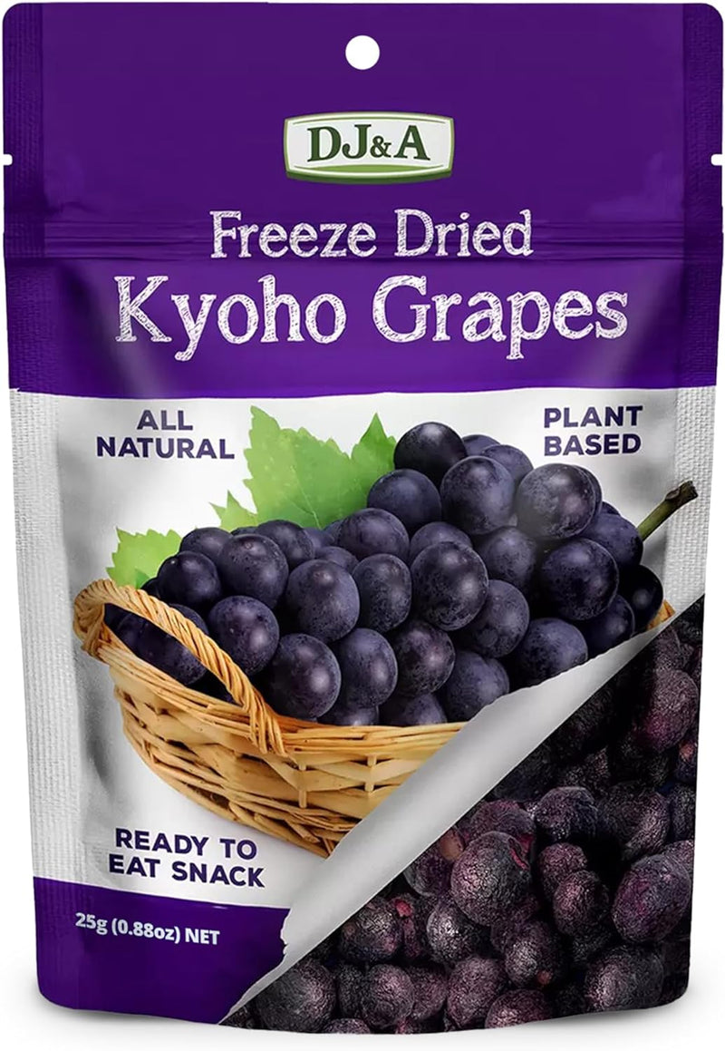 DJ & A  Freeze Dried Kyoho Grapes 25g