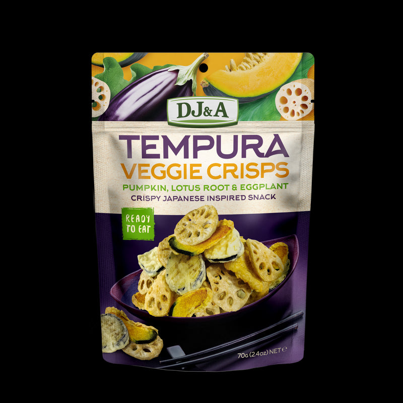 DJ & A  Tempura Veggie Crisps NK 70g