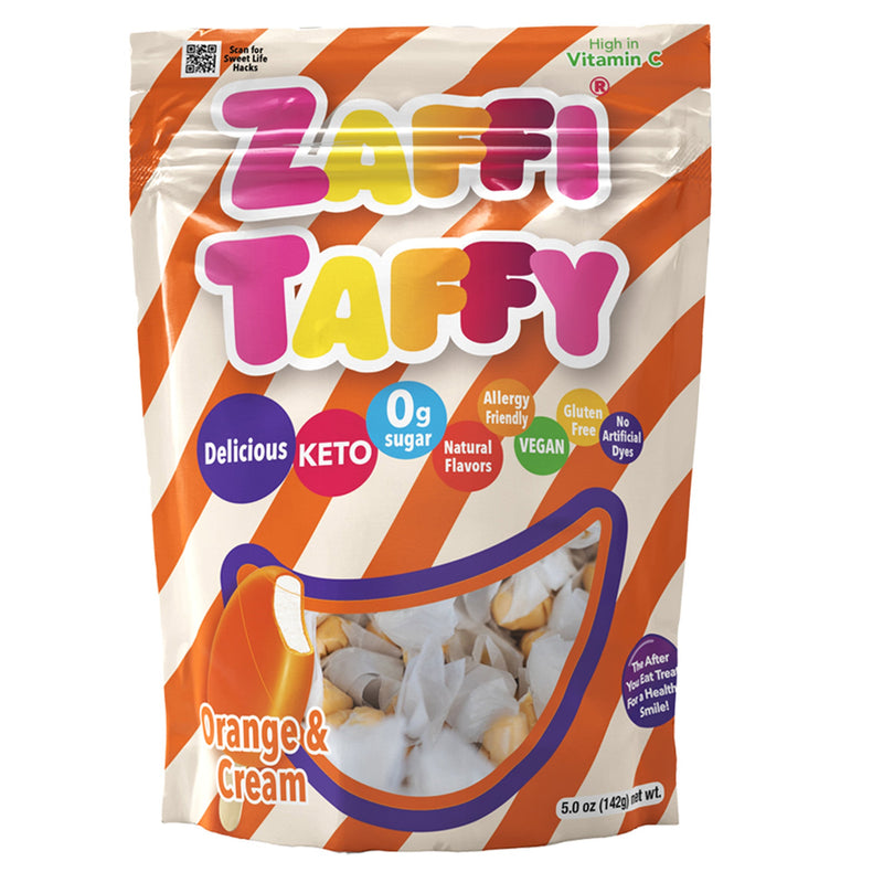 Zollipops Zaffi Taffy Orange+Cream 142g